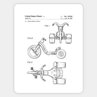 Big Wheel | Patent Drawing Magnet